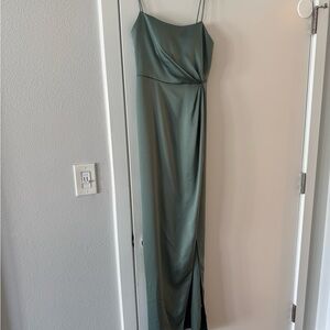 Jenny Yoo Lauren Dress Eucalyptus